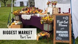 Biggest Market Part Two - Selling Cut Flowers Sunshine and Flora Urban Flower Farm