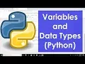 Variables and Data Types in Python