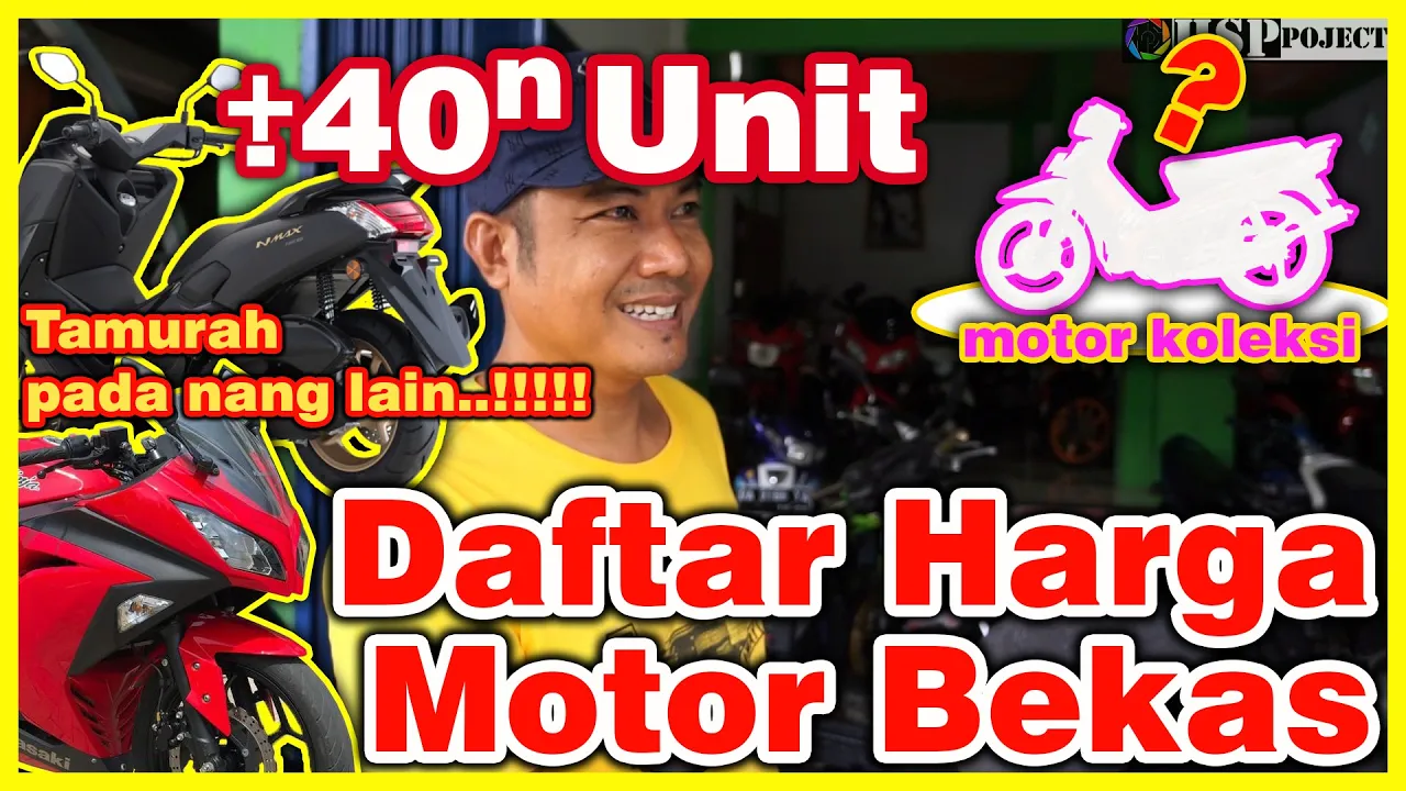 harga motor bekas murah//cuma 3.5 jt//cheap prices for used motorbikes
