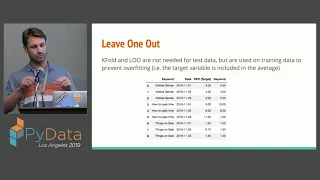 Fletcher Riehl Using Embedding Layers to Manage High Cardinality Categorical Data PyData LA 2019