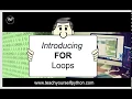-For Loops - introduction