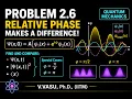 Griffiths QM Problem 2 6 Revised Relative Phase in Quantum Superposition