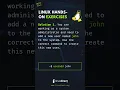 Linux Tutorial Hands-on Exercises Course For Beginners Part 39