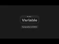 My First Variable Typography variables Figma