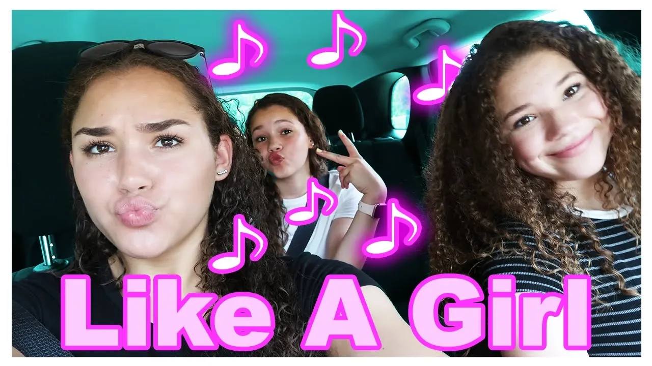 Haschak Sisters - Like A Girl (Carpool Karaoke)