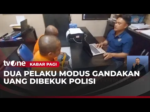 Penipuan Modus Ganda Uang Terbongkar, Dua Orang Diamankan