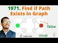 1971 Find if Path Exists in Graph Java Leetcode Hindi