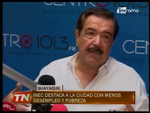 Inec destaca a la ciudad con menos desempleo y pobreza