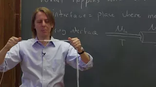 PHYS 201 Wave Interface 1 - A Stepped String