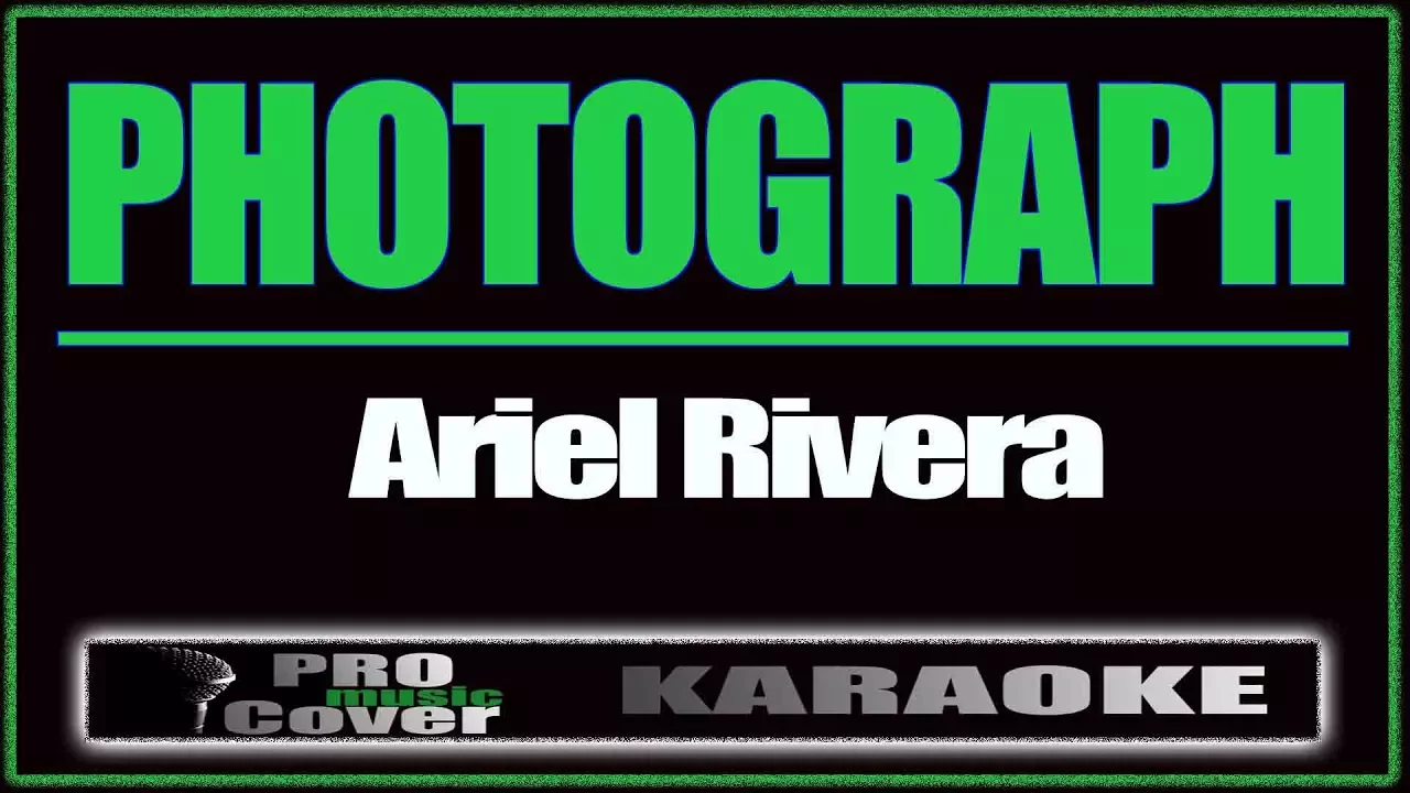 Photograph - ARIEL RIVERA (KARAOKE)