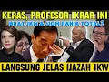 Lagu KERAS.! PROF. IKRAR BONGKAR SECARA DETAIL IJAZAH JOKOWI, UGM SULIT MEMBANTAH HAL INI?