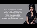Amy Winehouse - Valerie (Lyrics)