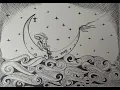 The Moon Modern Art By Pankaj Verma learn how to draw abstract art