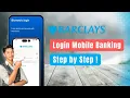 How to Login Barclays Mobile Banking Sign In Barclays