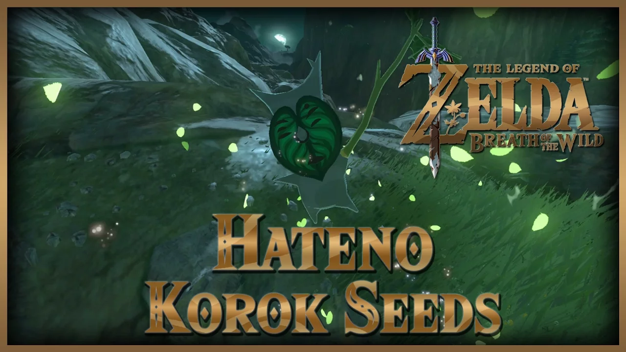 Zelda Breath of the Wild • Korok Seeds • Hateno