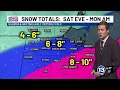 13 First Alert Weather Days issued for major arctic blast snow