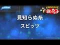 【カラオケ】見知らぬ糸 / スピッツ - ドラマ『Tシャツが乾くまで』主題歌