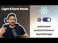 React useContext - Create light and dark mode in apps