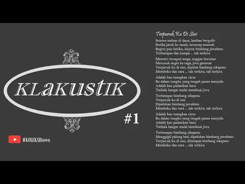 Download MP3 Album KLaKUSTIK #1 1996 | KATON BAGASKARA KLA PROJECT