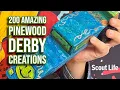 200 fantastic Pinewood Derby cars created by Scout Life readers -