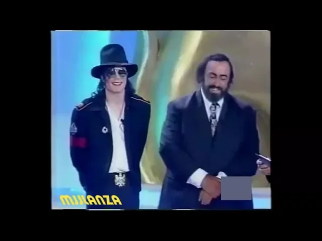 Download MP3 Michael Jackson & Luciano Pavarotti en 1997 - Subtitulado en Español