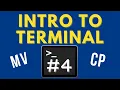 How to use the Terminal Command Line for Beginners Part 4 - CP and Commands