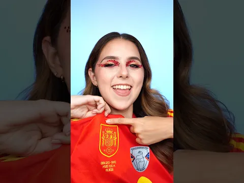 A POR LA SEGUNDA ESTRELLA⭐️ #maquillaje #españa #futbol #makeup #mundial