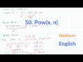 LeetCode 50 Pow x n Explanation and Solution