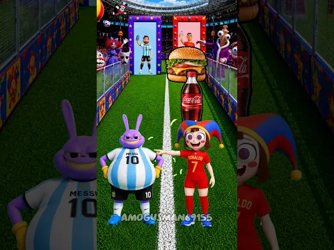 FIFA 2026 But It's The Amazing Digital Circus characters | Messi VS Ronaldo like Pomni and Jax
