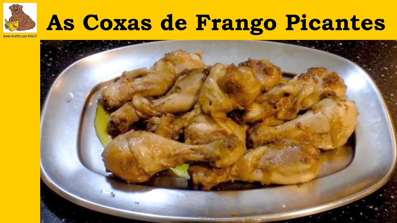 AS COXAS DE FRANGO PICANTES (RECEITA FÁCIL É RAPIDA) HD
