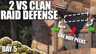 How 2 Solo Veterans Defend Against a Clan in Rust...