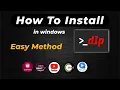 How To Install yt-dlp in windows cmd in Hindi Easy simple Method To Install yt-dlp in