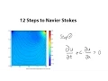 12 Steps to Navier-Stokes - Step 1