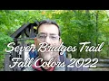 Fall Colors Seven Bridges trail in South Milwaukee in 4K