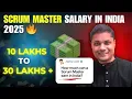 Salary of a Scrum Master Scrum master salary in India