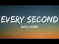 Mina Okabe -  Every Second (Lyrics)