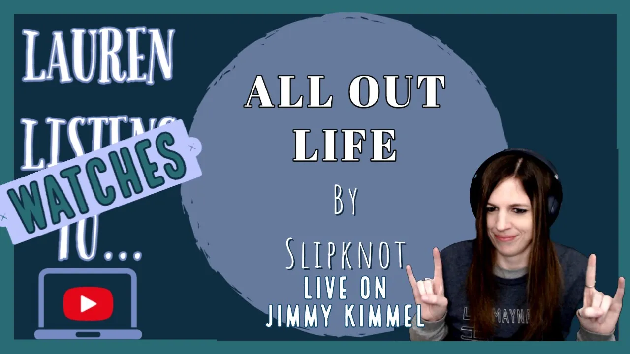 All Out Life on Jimmy Kimmel Live | A Slipknot Reaction