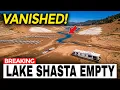 Lake Shasta CRASHED To 40 - How California s Biggest Reservoir VANISHES In One Dry Year
