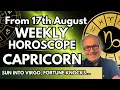 Capricorn Weekly Horoscope August 17-23 The Misunderstanding You Need to Avoid