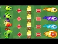 Lagu All Pea Plants Fusion \u0026 Evolution - Who Will WIn? - Pvz 2 Discovery Team REAL vs FAKE