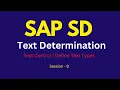 SAP SD Text Determination Tutorial Text Control Shipping Point Determination VOTXN OVL2