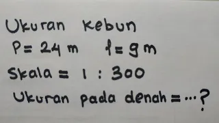 Download Cara Mudah Menghitung Ukuran Panjang dan Lebar Pada Denah MP3