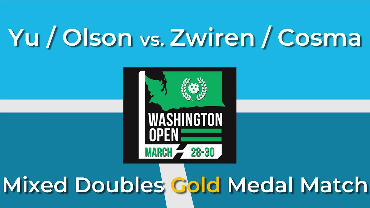 Mixed Doubles Gold: Washington State Open Finals [2025]