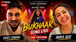 Avika Gor x Vicky Sandhu Live after their HIT song ♥️🧿  #bukhaar