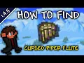 How To QUICKLY Find Cursed Piper Flute In Terraria 1 4 5 5 Cursed Piper Flute Seed 1 4 5 5
