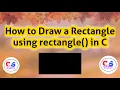 How to Draw a Rectangle in Computer Graphics