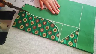 Blouse back neck design || cutting and stitching back neck blouse design || Blouse designs pattern