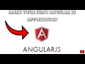 Two-Way Data Binding in AngularJS Using ng-app ng-model and ng-bind
