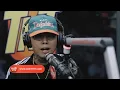 Skusta Clee performs "Zebbiana"  LIVE on Wish 107.5 Bus