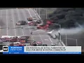 1 person killed in fuel tanker fire on Gold Star Bridge in Groton